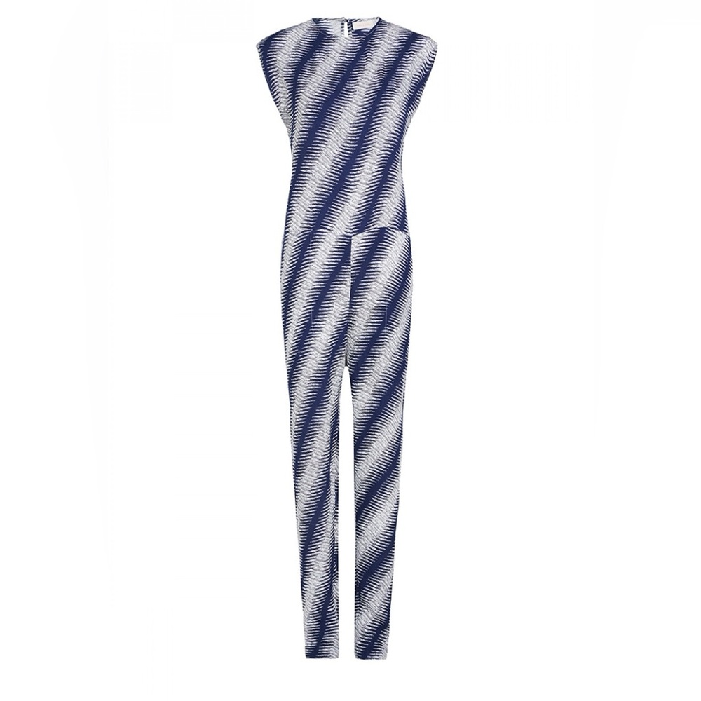 Sass & Bide Dangerous Chemistry Blue Strong Bolts Jumpsuit